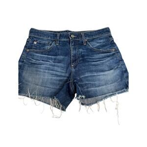 Adriano Goldschmied Women's Size 26 The Hailey Cut Off Ex Boyfriend Jean Shorts